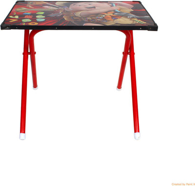 

Abhiyantt Plastic Study Table(Finish Color - Red)