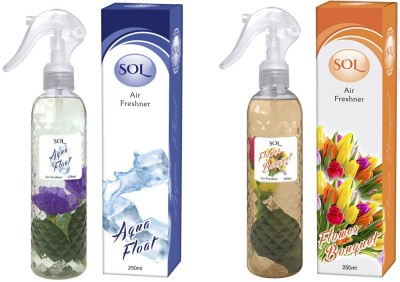 Sol Aqua, Floral Spray(2 x 250 ml)