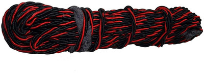 Ramanta Multi Purpose Bike Leg Guard Rope Compatible for Royal Enfield Bullet Motorcycle (Red Black, 28 Meter) Bike Crash Guard Rope(Royal Enfield)