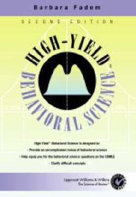 High-yield Behavioral Science(English, Paperback, Fadem Barbara)