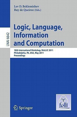 Logic, Language, Information, and Computation(English, Paperback, unknown)