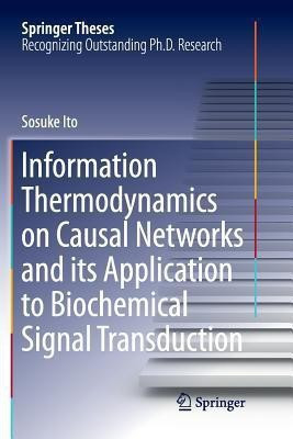 Information Thermodynamics on Causal Networks and its Application to Biochemical Signal Transduction(English, Paperback, Ito Sosuke)