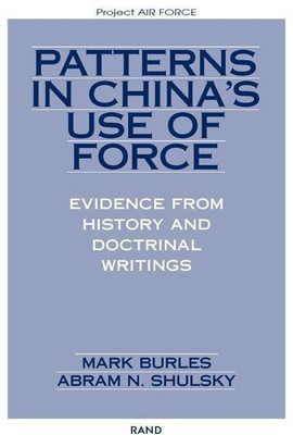 Patterns in China's Use of Force(English, Paperback, Burles Mark)