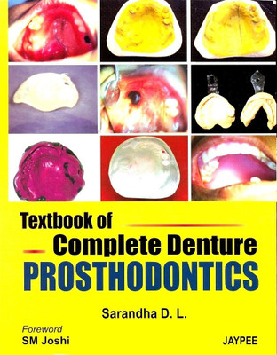 Textbook of Complete Denture Prosthodontics(English, Paperback, Sarandha DL)