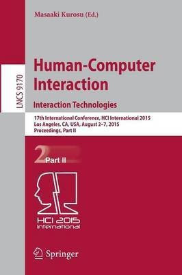Human-Computer Interaction: Interaction Technologies(English, Paperback, unknown)