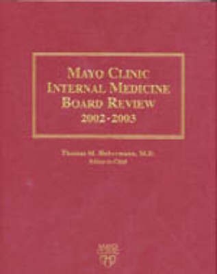 Mayo Clinic Internal Medicine Board Review 2002/2003(English, Paperback, unknown)