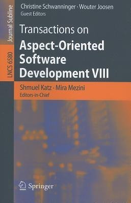 Transactions on Aspect-Oriented Software Development VIII(English, Paperback, unknown)