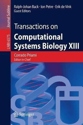 Transactions on Computational Systems Biology XIII(English, Paperback, unknown)