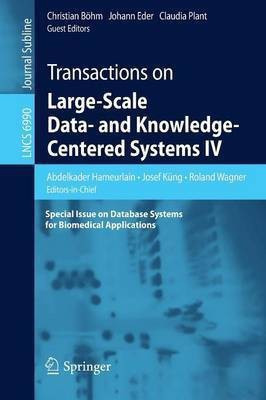 Transactions on Large-Scale Data- and Knowledge-Centered Systems IV(English, Paperback, unknown)