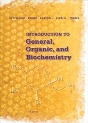 Introduction to General, Organic and Biochemistry(English, Hardcover, Bettelheim Frederick)