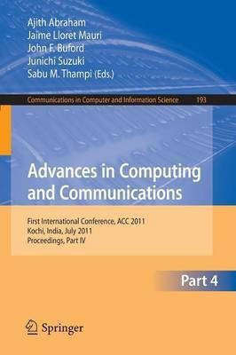 Advances in Computing and Communications, Part IV(English, Paperback, unknown)