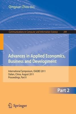 Advances in Applied Economics, Business and Development(English, Paperback, unknown)