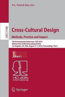 Cross-Cultural Design Methods, Practice and Impact(English, Paperback, unknown)