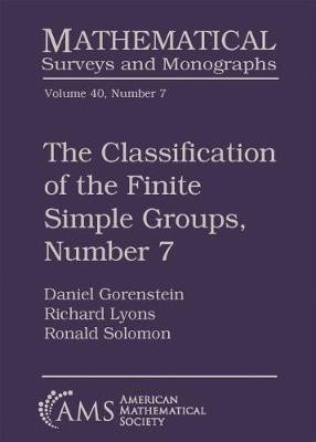 The Classification of the Finite Simple Groups, Number 7(English, Hardcover, Gorenstein Daniel)