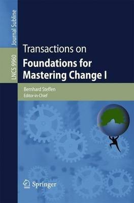 Transactions on Foundations for Mastering Change I(English, Paperback, unknown)