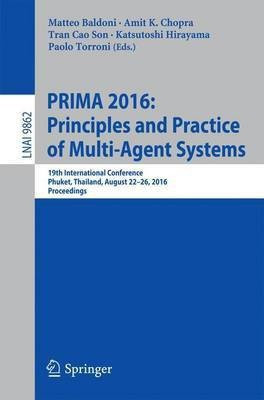 PRIMA 2016: Principles and Practice of Multi-Agent Systems(English, Paperback, unknown)