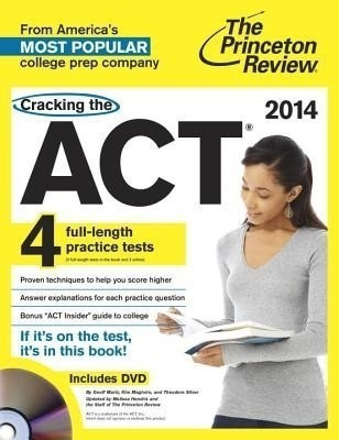 Cracking The Act With 4 Practice Tests & Dvd, 2014 Edition(English, Paperback, Review Princeton)