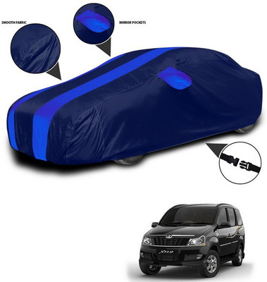 ANTHUB Car Cover For Mahindra Xylo (With Mirror Pockets)(Blue)
