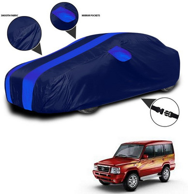 ANTHUB Car Cover For Tata Sumo Victa (With Mirror Pockets)(Blue)