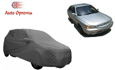 Auto Oprema Car Cover For Hyundai Accent Viva (With Mirror Pockets)(Grey)