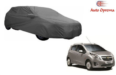 Auto Oprema Car Cover For Chevrolet Beat (With Mirror Pockets)(Grey)