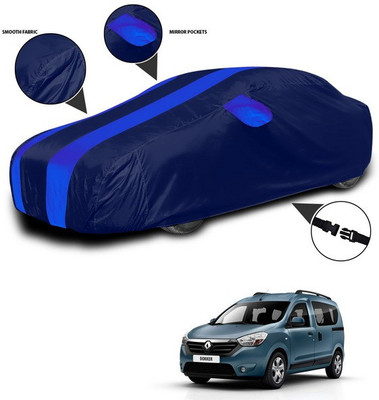 ANTHUB Car Cover For Renault Dokker (With Mirror Pockets)(Blue)