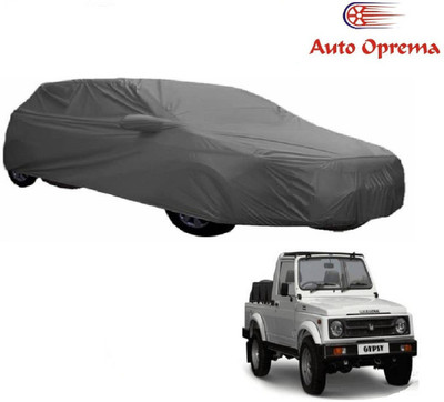 Auto Oprema Car Cover For Maruti Suzuki Gypsy (With Mirror Pockets)(Grey)