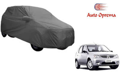 Auto Oprema Car Cover For Mahindra Logan (With Mirror Pockets)(Grey)