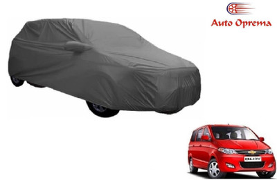 Auto Oprema Car Cover For Chevrolet Enjoy (With Mirror Pockets)(Grey)