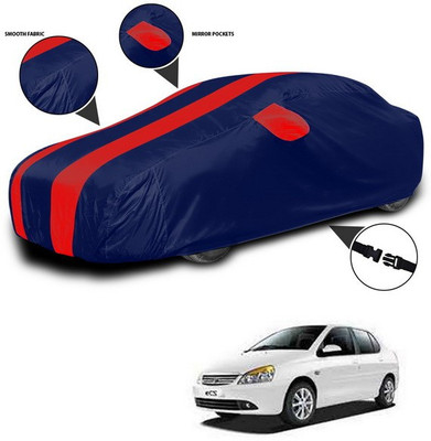 ANTHUB Car Cover For Tata Indigo eCS (With Mirror Pockets)(Multicolor)