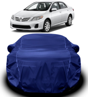 V VINTON Car Cover For Toyota Corolla (With Mirror Pockets)(Blue)