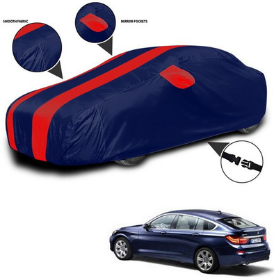 ANTHUB Car Cover For BMW 5 Series GT (With Mirror Pockets)(Red, Blue)