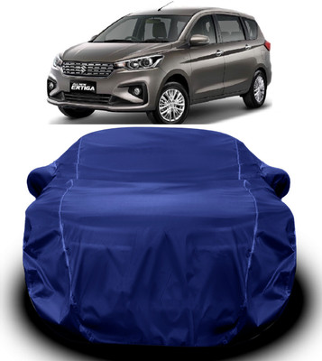 V VINTON Car Cover For Maruti Suzuki Ertiga (With Mirror Pockets)(Blue)