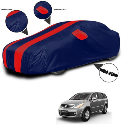 ANTHUB Car Cover For Tata Aria (With Mirror Pockets)(Red)