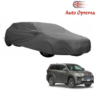 Auto Oprema Car Cover For Toyota Highlander (With Mirror Pockets)(Grey)