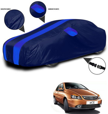 SEBONGO Car Cover For Tata Indigo CS (With Mirror Pockets)(Multicolor)
