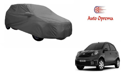 Auto Oprema Car Cover For Nissan Micra Active (With Mirror Pockets)(Grey)