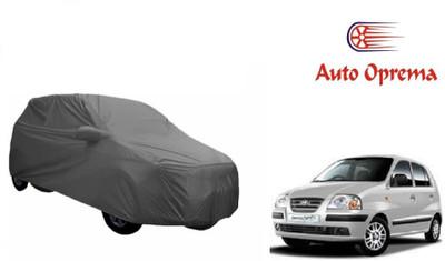 Auto Oprema Car Cover For Hyundai Santro Xing (With Mirror Pockets)(Grey)