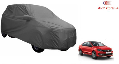 Auto Oprema Car Cover For Volkswagen Vento (With Mirror Pockets)(Grey)