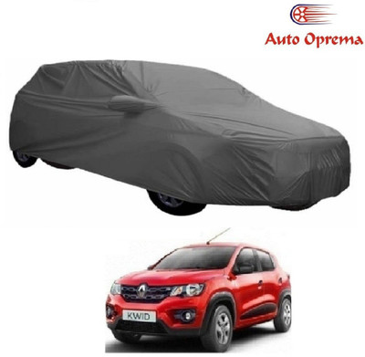 Auto Oprema Car Cover For Renault Kwid (With Mirror Pockets)(Grey)
