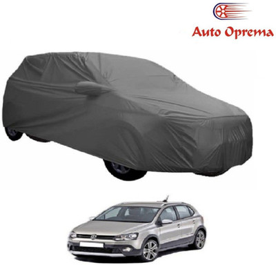 Auto Oprema Car Cover For Volkswagen Polo Cross (With Mirror Pockets)(Grey)