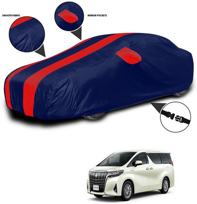 SEBONGO Car Cover For Toyota Alphard (With Mirror Pockets)(Red, Blue)