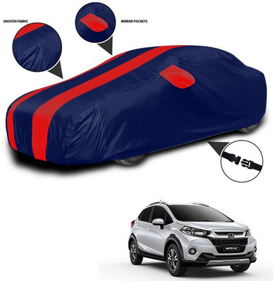 SEBONGO Car Cover For Honda WRV (With Mirror Pockets)(Red)