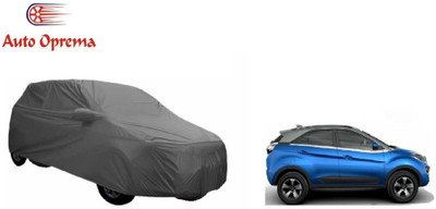 Auto Oprema Car Cover For Tata Nexon (With Mirror Pockets)(Grey)
