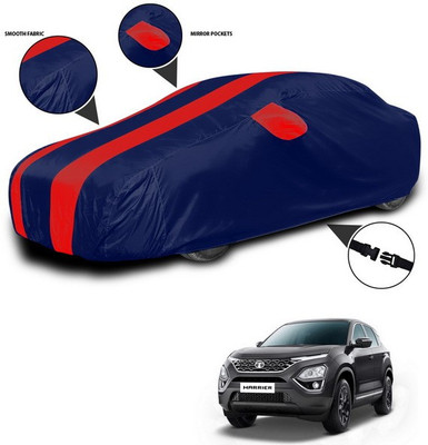 ANTHUB Car Cover For Tata Harrier (With Mirror Pockets)(Red)