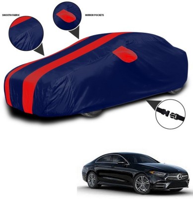 ANTHUB Car Cover For Mercedes Benz CLA (With Mirror Pockets)(Red, Blue)