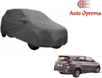 Auto Oprema Car Cover For Datsun Go (With Mirror Pockets)(Grey)