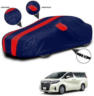 ANTHUB Car Cover For Toyota Alphard (With Mirror Pockets)(Red, Blue)