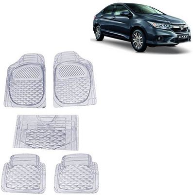 aksmit Rubber Standard Mat For  Honda City(Clear)