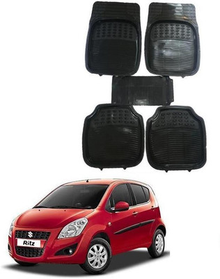arneja trading company Rubber, PVC Standard Mat For  Maruti Suzuki Ritz(Black)